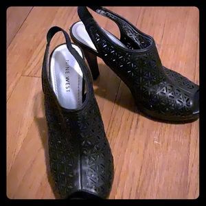 Black Sling Nine West Heels